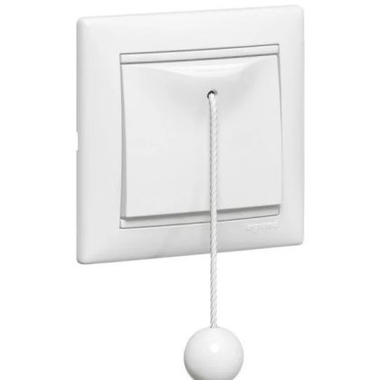 LEGRAND 774419 Valena húzózsinóros váltóérintkezős nyomó, fehér