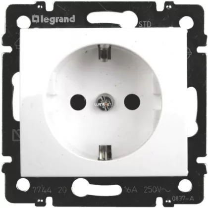   LEGRAND 774421 Valena 2P+F dugalj csatlakozóaljzat gyermekvédelemmel, fehér