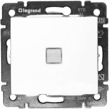   LEGRAND 774426 Valena váltókapcsoló jelzőfénnyel, fehér