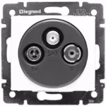 LEGRAND 774436 Valena TV-RD-SAT végzáró, 10 dB, fehér