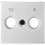   LEGRAND 774442 Valena TV-RD antenna-csatlakozóaljzat burkolat fehér