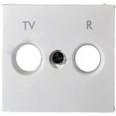 LEGRAND 774442 Valena TV-RD antenna-csatlakozóaljzat burkolat fehér
