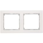 LEGRAND 774452 Valena kettős keret vízszintes fehér