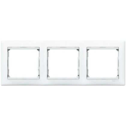 LEGRAND 774453 Valena hármas keret vízszintes fehér