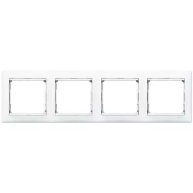 LEGRAND 774454 Valena négyes keret vízszintes fehér