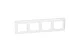 LEGRAND 774454 Valena négyes keret vízszintes fehér
