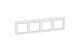 LEGRAND 774464 Valena négyes keret vízszintes kristály
