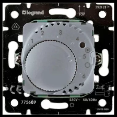 LEGRAND 775689 Galea Life szobatermosztát mechanizmus padlófútéshez, alumínium LEGRAND 775689 Galea Life szobatermosztát mechanizmus padlófútéshez, alumínium