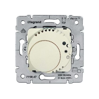   LEGRAND 775691 Galea Life room thermostat mechanism for floor heating, mother of pearl