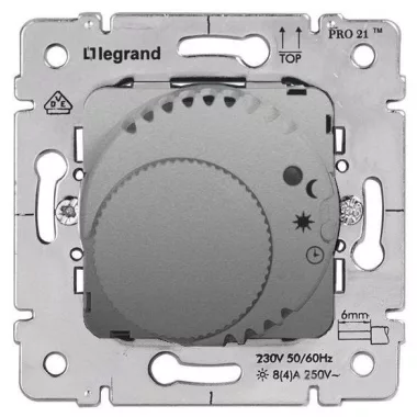 LEGRAND 775693 Galea Life komfort szobatermosztát mechanizmus, alumínium