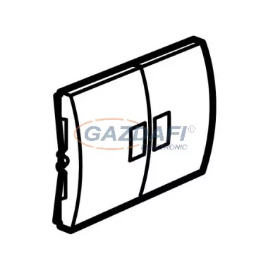 LEGRAND 777013 GALEA Kettős billentyű, jelzőfényes, fehér