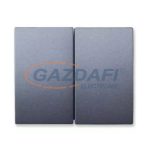 LEGRAND 777212 GALEA kettős billentyű, acél
