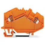 Wago 780-602 2 vezetékes átmenő sorkapocs; 2,5 mm²; középső jelölés; DIN 35 x 15 és DIN 35
