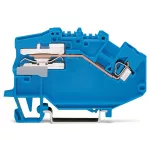 Wago 780-613 1 vezetékes N bontó sorkapocs; 2,5 mm²; CAGE CLAMP®; 2,50 mm²; kék