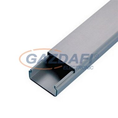 GAO 79753 Kábelcsatorna, 30 x 30 mm, 2m, műanyag, szürke