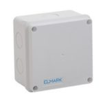   ELMARK 8001 falon kívüli vízálló kötődoboz, 100x100x70mm, IP65