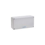   Cutie de joncțiune ELMARK, montată pe perete, cu capac transparent, 200x100x70mm, IP65