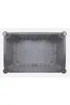 Cutie de jonctiune rezistentă la apă ELMARK cu capac transparent, 200x200x130mm, IP66