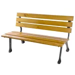 SG PRO Payton Kültéri pad fém lábakkal, 122 x 58 x 72 cm