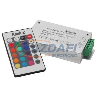 KANLUX távirányítható LED vezérlő RGB-IR