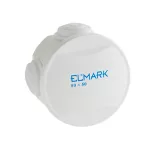   ELMARK 8071 waterproof junction box outside the wall, d = 80mm, IP44