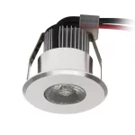   KANLUX "Haxa" süllyesztett lámpa, 1W, 1xPower Led, alumínium, meleg fehér, IP20