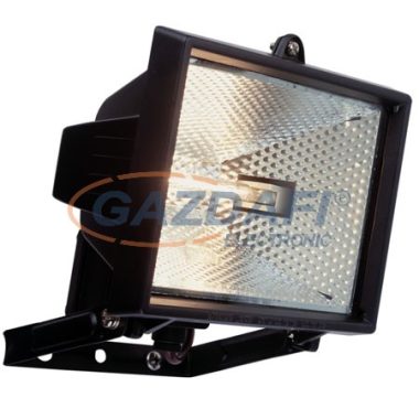 GAO 8114H Halogén fényvető max. 400W R7s, fekete, IP44