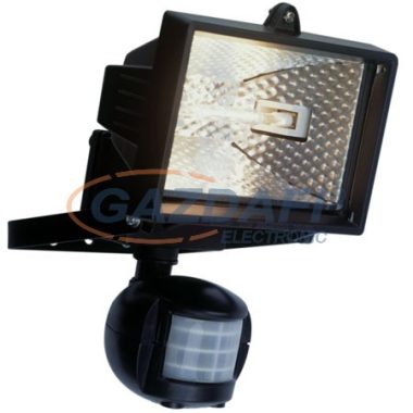 GAO 8117H Halogén fényvető, mozgásérzékelővel, 120W, fekete, IP44