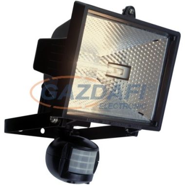 GAO 8120H Halogén fényvető, mozgásérzékelővel, 400W, fekete, IP44