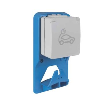 Efapel 81751 csatlakozóaljzat EV autós töltőhöz 1-es dugalj kábeltekerővel IP65 (Elko 81751)