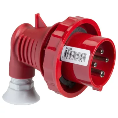 SCHNEIDER 81758 PK90 phase reversing plug 4P, 16A, 415V, IP67 SCHNEIDER 81758 PK90 phase reversing plug 4P, 16A, 415V, IP67