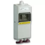   SCHNEIDER 82062 ISOBLOCK Panel mount socket, 2x16A, 230V-24V, IP65
