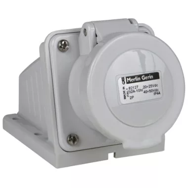 SCHNEIDER 82104 PK socket 16A, 3P, 50V, IP44 SCHNEIDER 82104 PK socket 16A, 3P, 50V, IP44