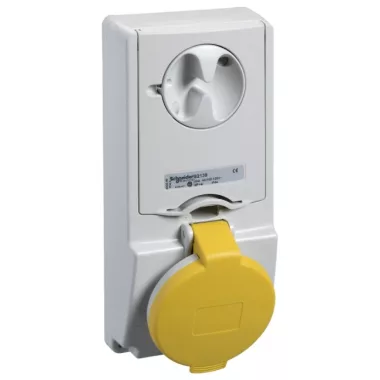 SCHNEIDER 82140 PK Unika socket 32A, 3P + E - 100 ... 130 V AC - IP44 SCHNEIDER 82140 PK Unika socket 32A, 3P + E - 100 ... 130 V AC - IP44