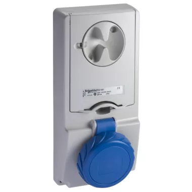 SCHNEIDER 82181 PK priză montaj Unika 16A, 2P + E - 200 ... 250 V AC - IP65