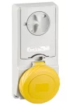 SCHNEIDER 82189 PK Unika socket outlet 32A, 2P + E - 100 ... 130 V AC - IP65