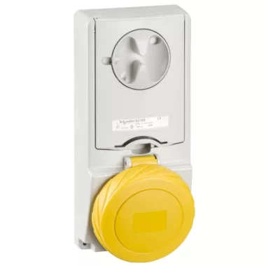 SCHNEIDER 82191 PK Unika socket 32A, 3P + N + E - 100 ... 130 V AC - IP65 SCHNEIDER 82191 PK Unika socket 32A, 3P + N + E - 100 ... 130 V AC - IP65