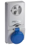 SCHNEIDER 82194 PK Unika socket 32A, 3P + N + E - 200 ... 250 V AC - IP65 SCHNEIDER 82194 PK Unika socket 32A, 3P + N + E - 200 ... 250 V AC - IP65