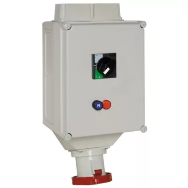 SCHNEIDER 82433 ISOBLOCK Lockable socket, circuit breaker + ÁVK, 3P + N + F, 63A, 415V, IP65 SCHNEIDER 82433 ISOBLOCK Lockable socket, circuit breaker + ÁVK, 3P + N + F, 63A, 415V, IP65