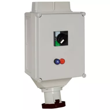 SCHNEIDER 82497 ISOBLOCK Lockable socket with circuit breaker, 3P + F, 125A, 500V, IP65 SCHNEIDER 82497 ISOBLOCK Lockable socket with circuit breaker, 3P + F, 125A, 500V, IP65