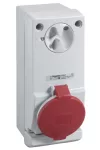 SCHNEIDER 83034 PK Unika ráépíthető 16A, 2P+E, 415V, IP44