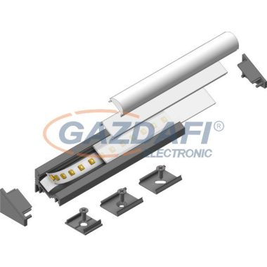 S&G Natúr alu profil "Corner", üres, festhető (1m) 8304 0000