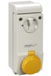 SCHNEIDER 83079 PK Unika socket 16A 3P + E - 100 ... 130 V AC - IP65