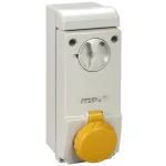   SCHNEIDER 83079 PK Unika socket 16A 3P + E - 100 ... 130 V AC - IP65