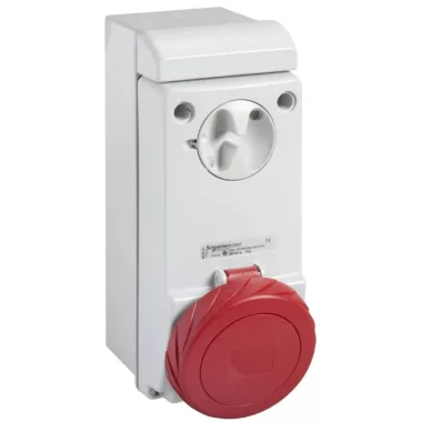 SCHNEIDER 83095 PK Unika socket 32A 2P + E - 380 ... 415 V AC - IP65 SCHNEIDER 83095 PK Unika socket 32A 2P + E - 380 ... 415 V AC - IP65