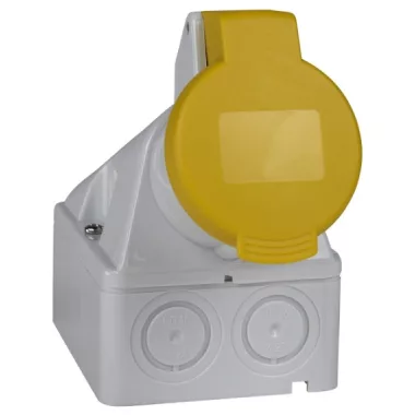 SCHNEIDER 83114 PK socket 32A 3P + E - 100 ... 130 V AC - IP44 SCHNEIDER 83114 PK socket 32A 3P + E - 100 ... 130 V AC - IP44