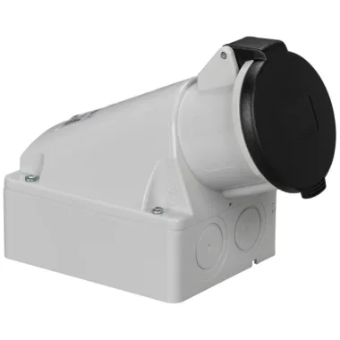 SCHNEIDER 83124 PK mounting socket 32A 3P + N + E - 480 ... 500 V AC - IP44 SCHNEIDER 83124 PK mounting socket 32A 3P + N + E - 480 ... 500 V AC - IP44