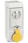 SCHNEIDER 83129 PK Unika socket 16A 3P + E - 100 ... 130 V AC - IP44 SCHNEIDER 83129 PK Unika socket 16A 3P + E - 100 ... 130 V AC - IP44