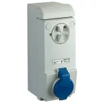   SCHNEIDER 83131 PK Unika socket 16A 2P + E - 200 ... 250 V AC - IP44