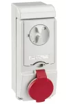 SCHNEIDER 83135 PK Unika socket 16A 3P + E - 380 ... 415 V AC - IP44 SCHNEIDER 83135 PK Unika socket 16A 3P + E - 380 ... 415 V AC - IP44